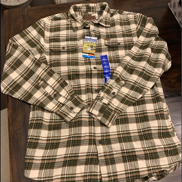 Orvis Heavyweight Flannel Shirt 